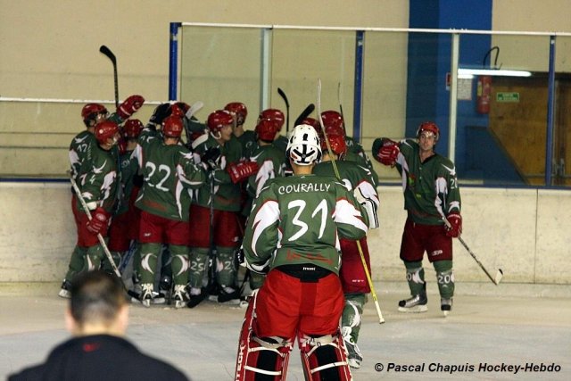 Photo hockey match Reims* - Cergy-Pontoise le 31/10/2009