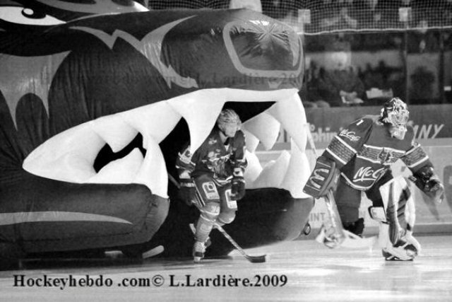 Photo hockey match Grenoble  - Amiens  le 31/10/2009