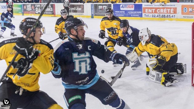 Photo hockey match Tours  - Chambéry le 14/12/2024