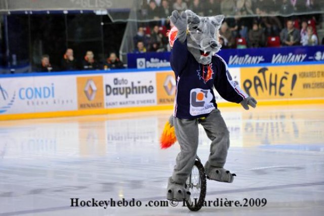 Photo hockey match Grenoble  - Amiens  le 31/10/2009