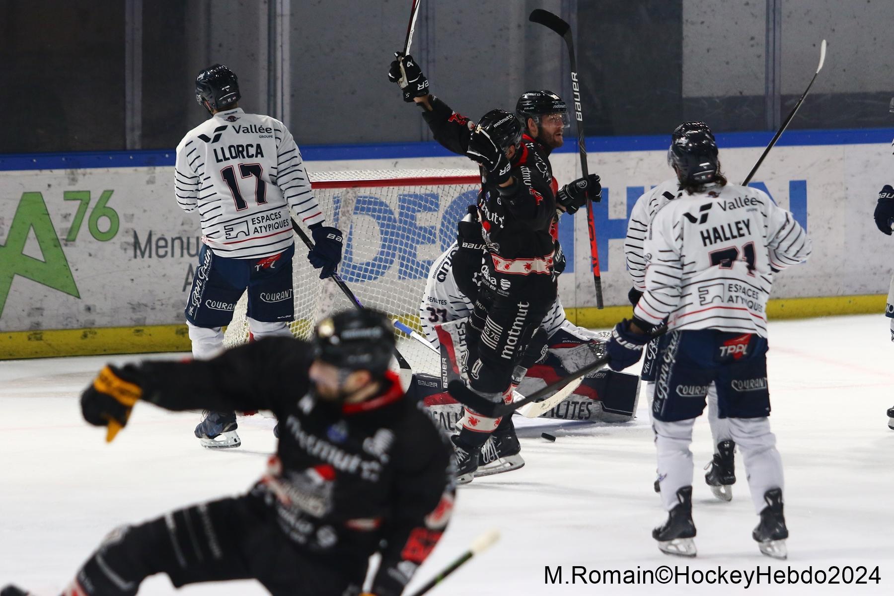 Rouen 2 - 5 Angers 