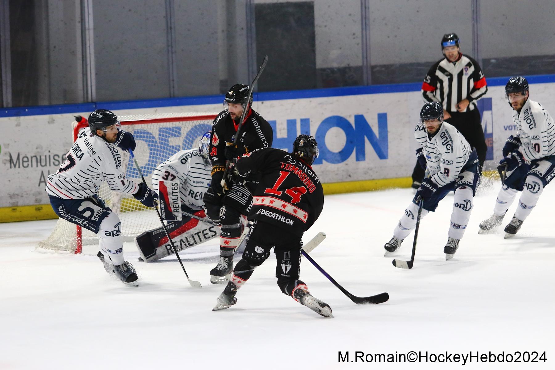 Rouen 2 - 5 Angers 
