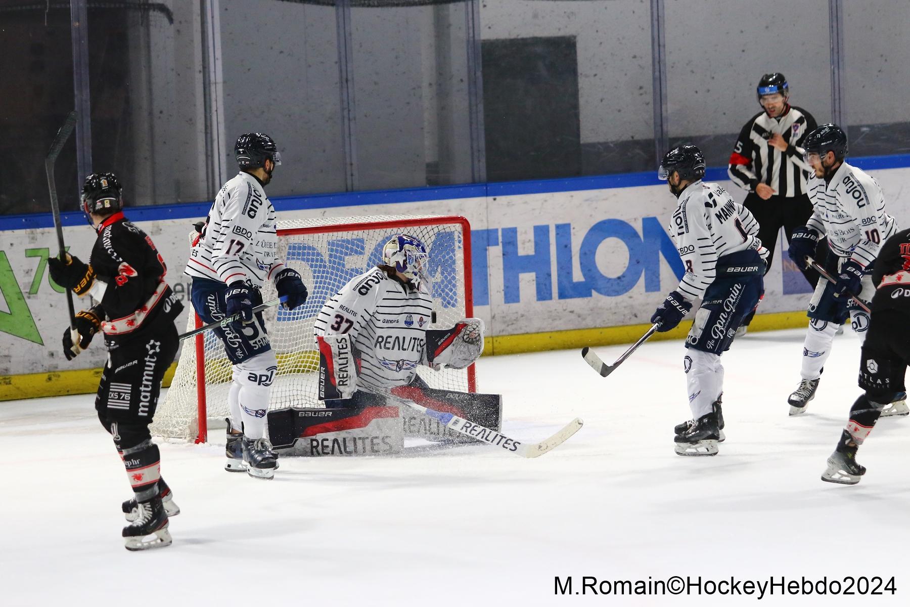 Rouen 2 - 5 Angers 
