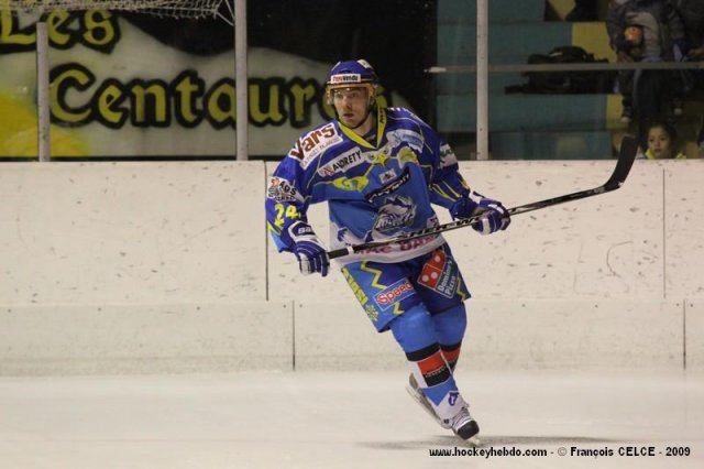 Photo hockey match Gap  - Strasbourg  le 31/10/2009
