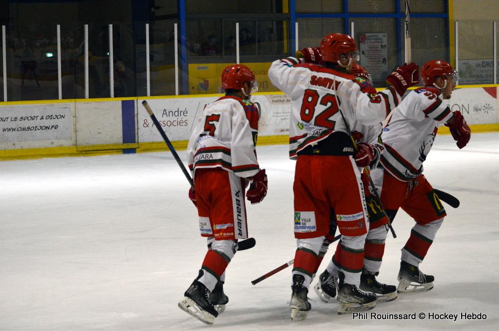 Dijon  2 - 5 Courbevoie 