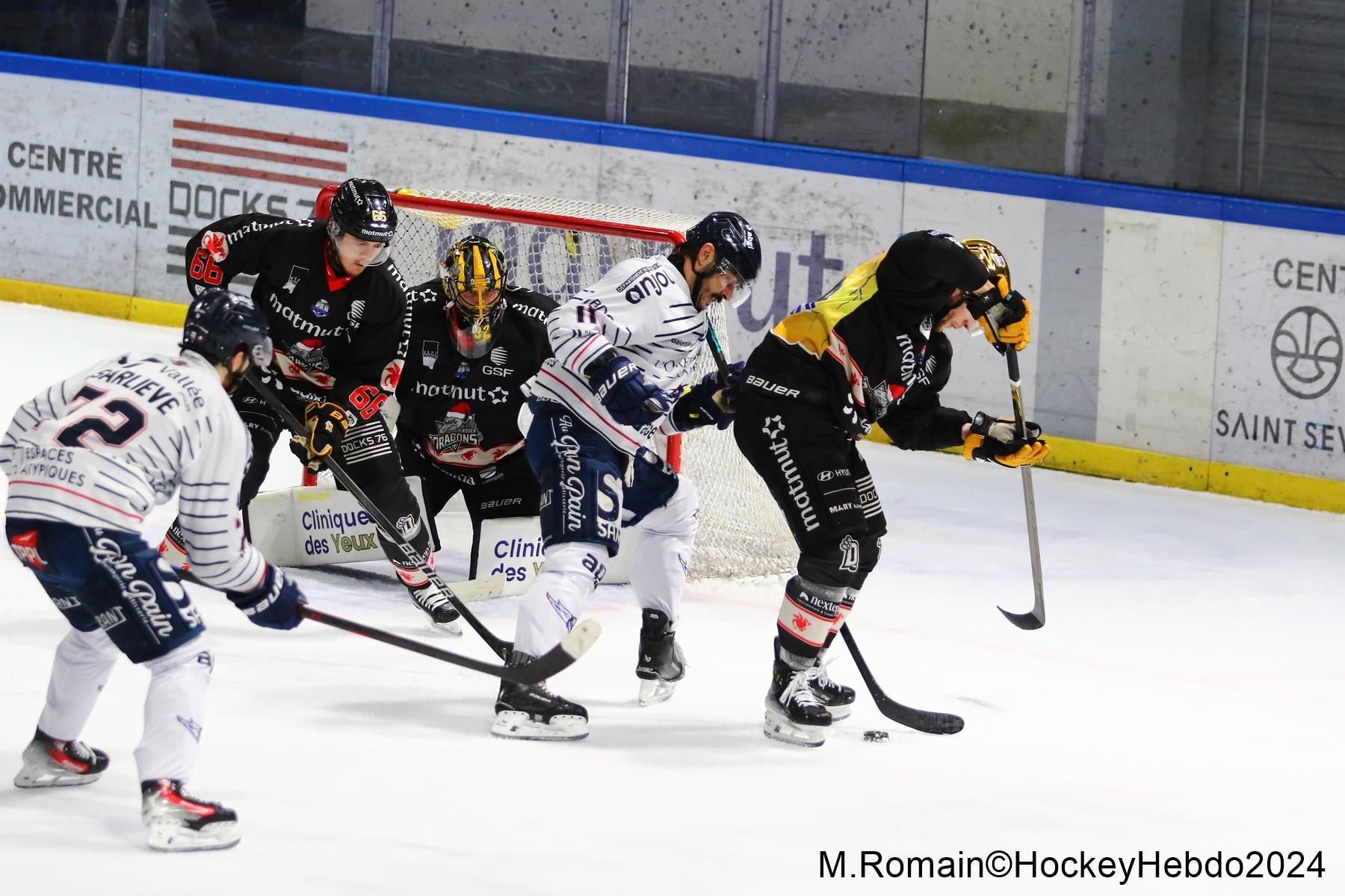 Rouen 2 - 5 Angers 