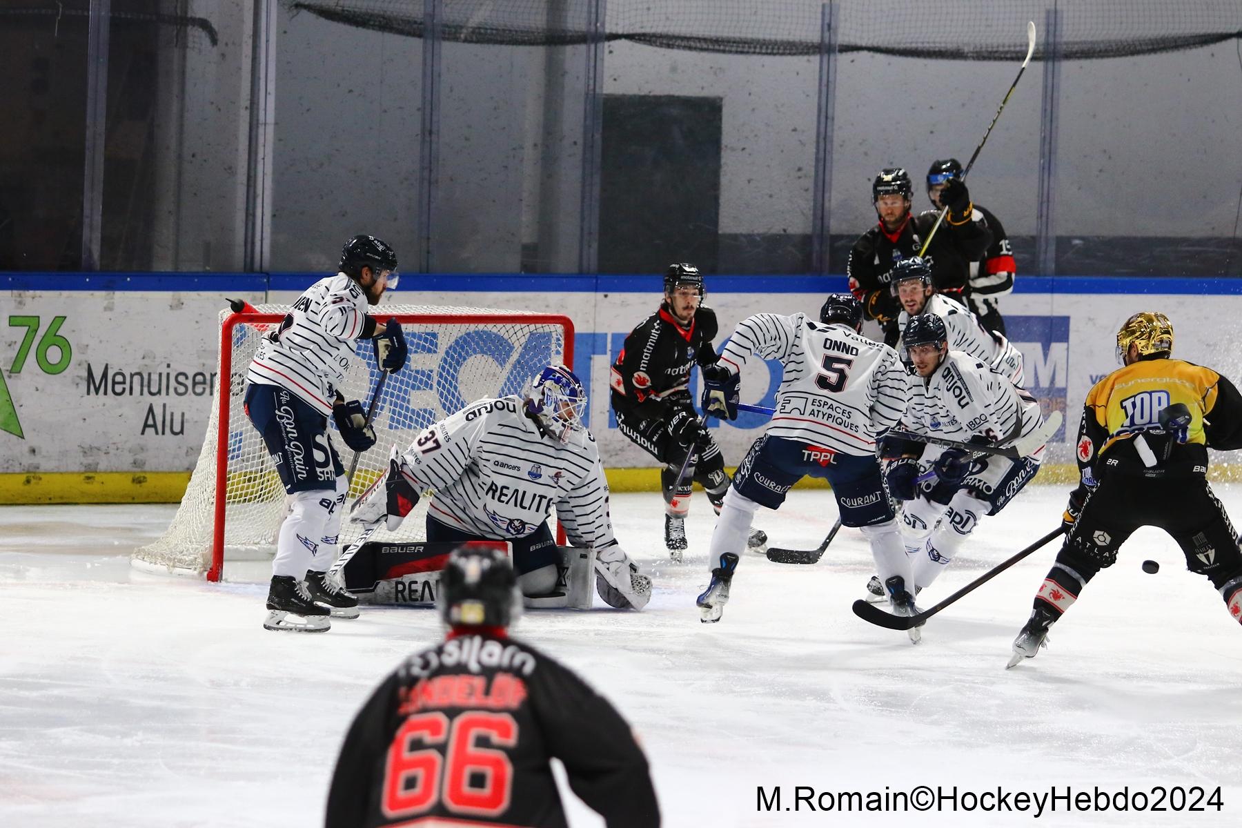 Rouen 2 - 5 Angers 