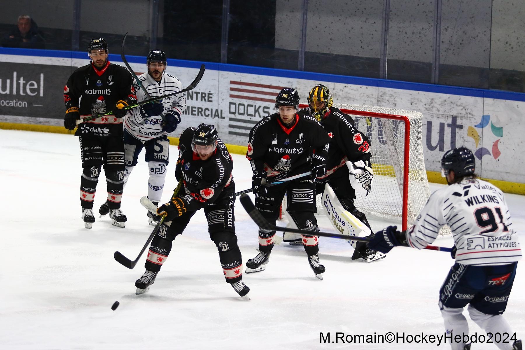 Rouen 2 - 5 Angers 
