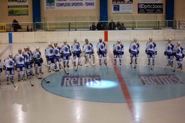 Photo hockey match Reims* - Cergy-Pontoise le 31/10/2009