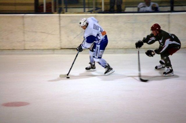 Photo hockey match Reims* - Cergy-Pontoise le 31/10/2009