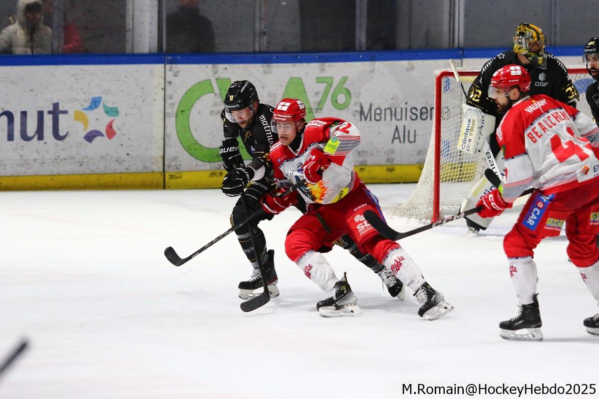 Rouen 3 - 6 Grenoble 