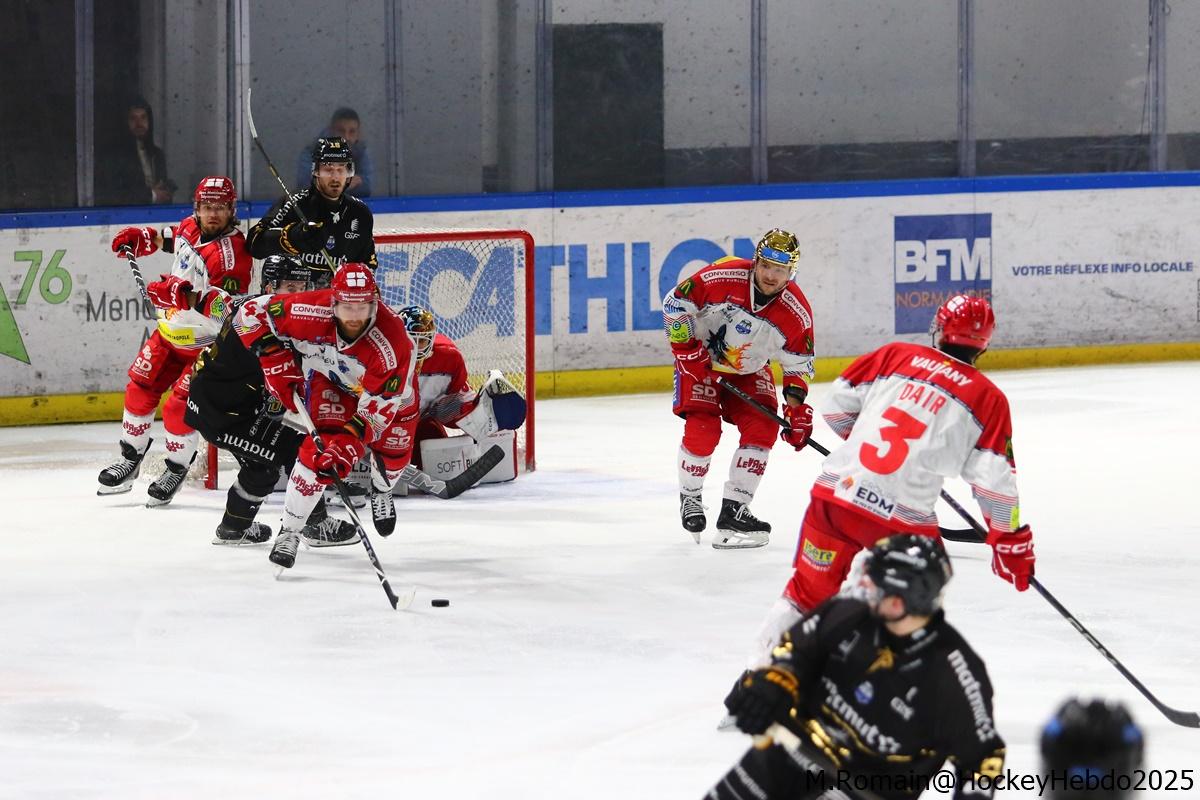 Rouen 3 - 6 Grenoble 