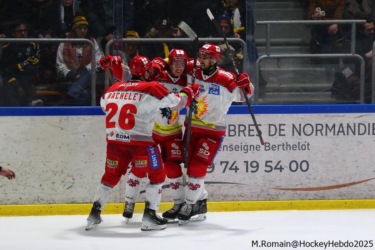 Rouen 3 - 6 Grenoble 