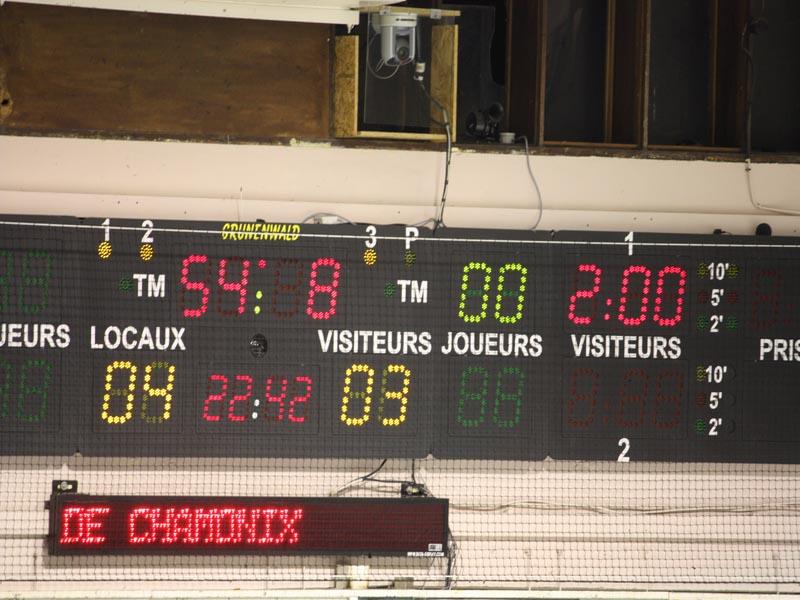 Chamonix  4 - 3 Villard-de-Lans