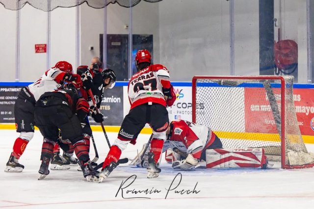 Photo hockey match Toulouse-Blagnac - Vaujany le 04/01/2025