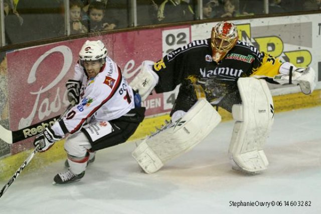 Photo hockey match Rouen - Briançon  le 31/10/2009