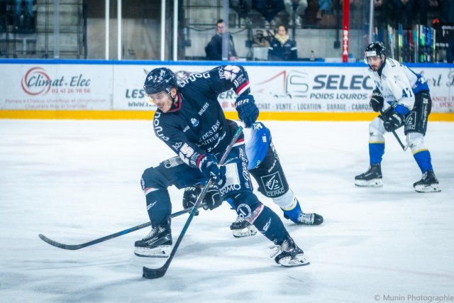 Photo hockey match Angers  - Gap  le 10/01/2025