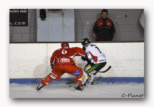 Photo hockey match Valence - Caen  le 31/10/2009
