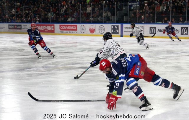 Photo hockey match Grenoble  - Angers  le 14/01/2025