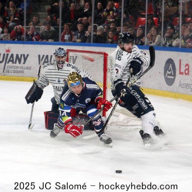 Photo hockey match Grenoble  - Angers  le 14/01/2025