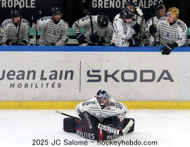 Photo hockey match Grenoble  - Angers  le 14/01/2025