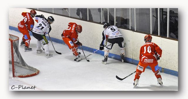 Photo hockey match Valence - Caen  le 31/10/2009