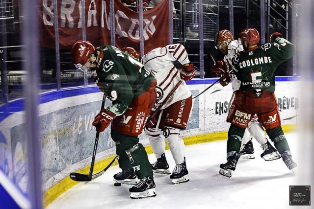 Photo hockey match Cergy-Pontoise - Briançon  le 17/01/2025