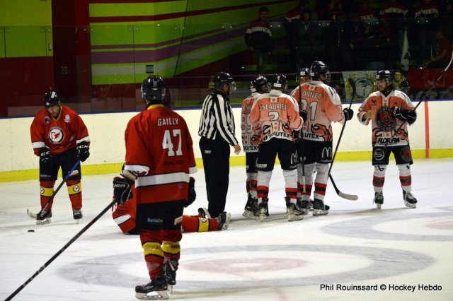 Photo hockey match Besançon - Mulhouse le 18/01/2025