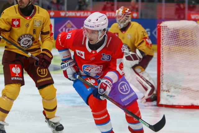 Photo hockey match Zürich - Genève le 21/01/2025
