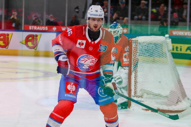 Photo hockey match Zürich - Genève le 21/01/2025