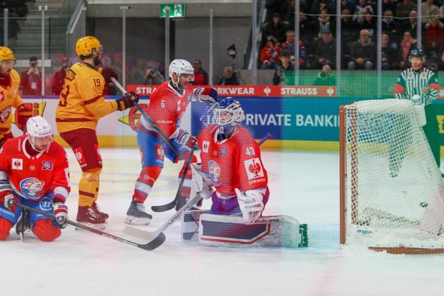 Photo hockey match Zürich - Genève le 21/01/2025