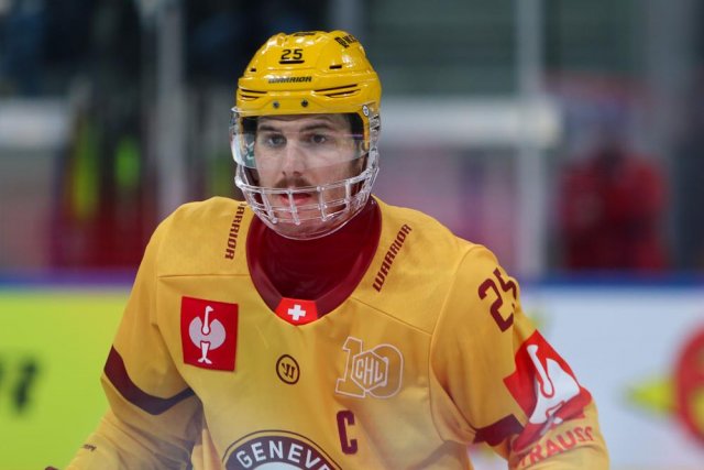 Photo hockey match Zürich - Genève le 21/01/2025