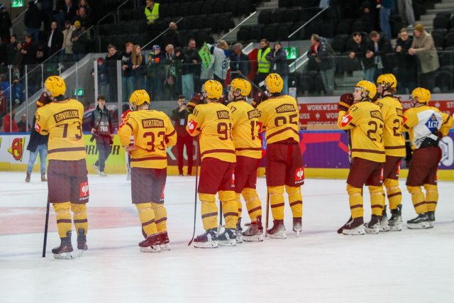 Photo hockey match Zürich - Genève le 21/01/2025
