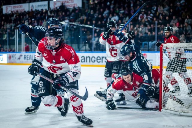 Photo hockey match Angers  - Amiens  le 21/01/2025