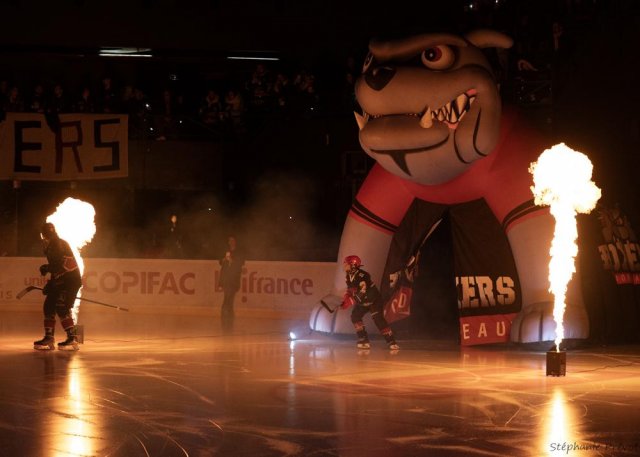 Photo hockey match Bordeaux - Angers  le 24/01/2025