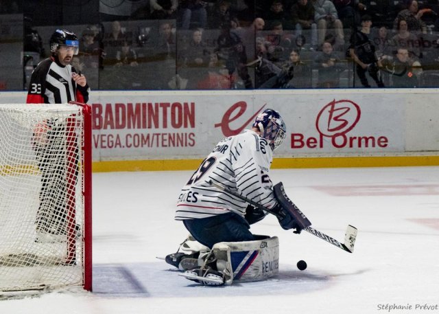 Photo hockey match Bordeaux - Angers  le 24/01/2025