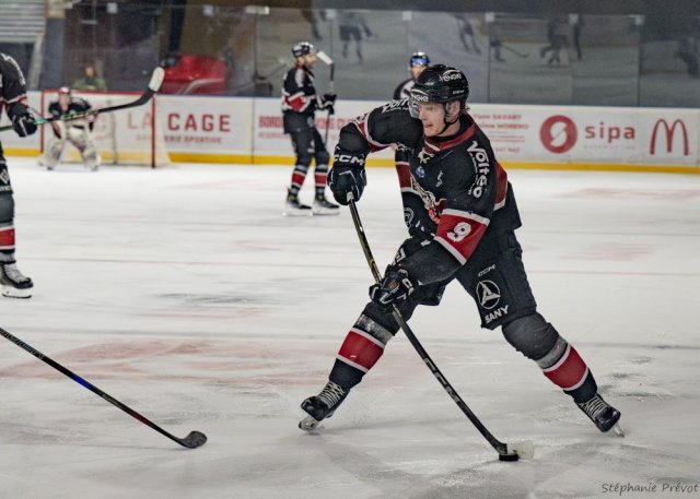 Photo hockey match Bordeaux - Angers  le 24/01/2025
