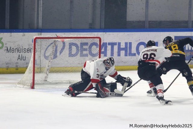 Photo hockey match Rouen - Chamonix  le 24/01/2025