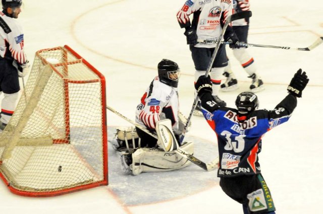 Photo hockey match Caen  - Nice le 07/11/2009