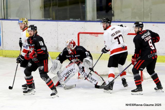 Photo hockey match Nice - Chamonix  le 28/01/2025
