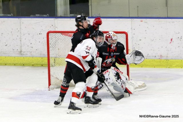 Photo hockey match Nice - Chamonix  le 28/01/2025