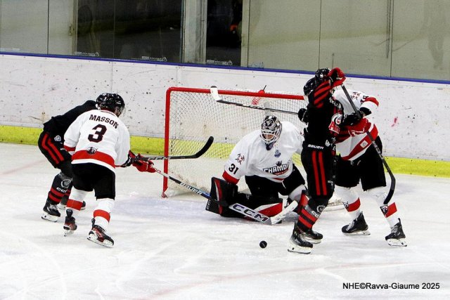 Photo hockey match Nice - Chamonix  le 28/01/2025