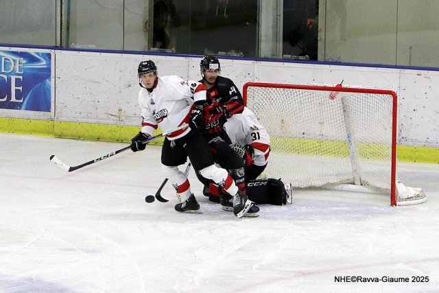 Photo hockey match Nice - Chamonix  le 28/01/2025