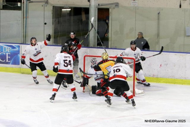 Photo hockey match Nice - Chamonix  le 28/01/2025