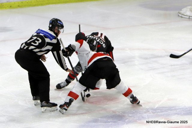 Photo hockey match Nice - Chamonix  le 28/01/2025