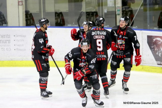 Photo hockey match Nice - Chamonix  le 28/01/2025