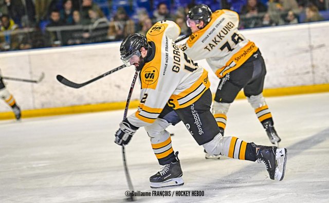 Photo hockey match Nantes - Strasbourg  le 29/01/2025