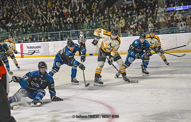 Photo hockey match Nantes - Strasbourg  le 29/01/2025
