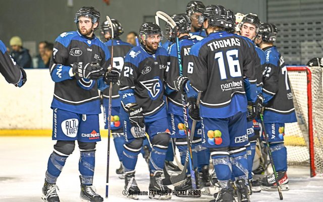 Photo hockey match Nantes - Strasbourg  le 29/01/2025