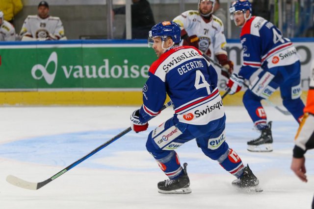 Photo hockey match Zürich - Genève le 31/01/2025